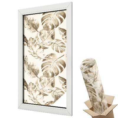 Folie pentru geamuri Plante tropicale