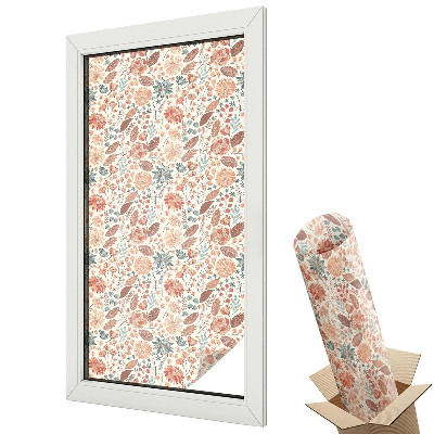 Folie pentru geam Aranjament floral