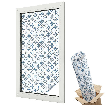 Autocolant geam termopan Ornament floral