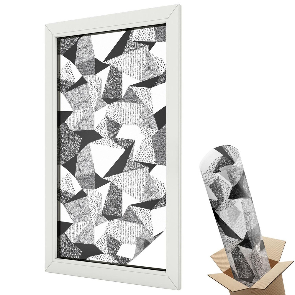 Folie pentru geamuri Figuri geometrice