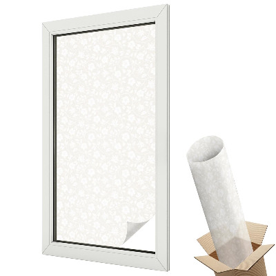 Folie geam protecție solară Model floral