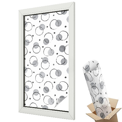 Folie pentru geamuri Roți gri