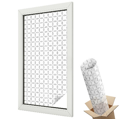 Autocolant geam termopan Linii geometrice