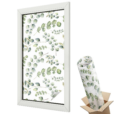 Folie geam protecție solară Frunze botanice