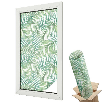 Folie geamuri protecție solară Ferigă verde