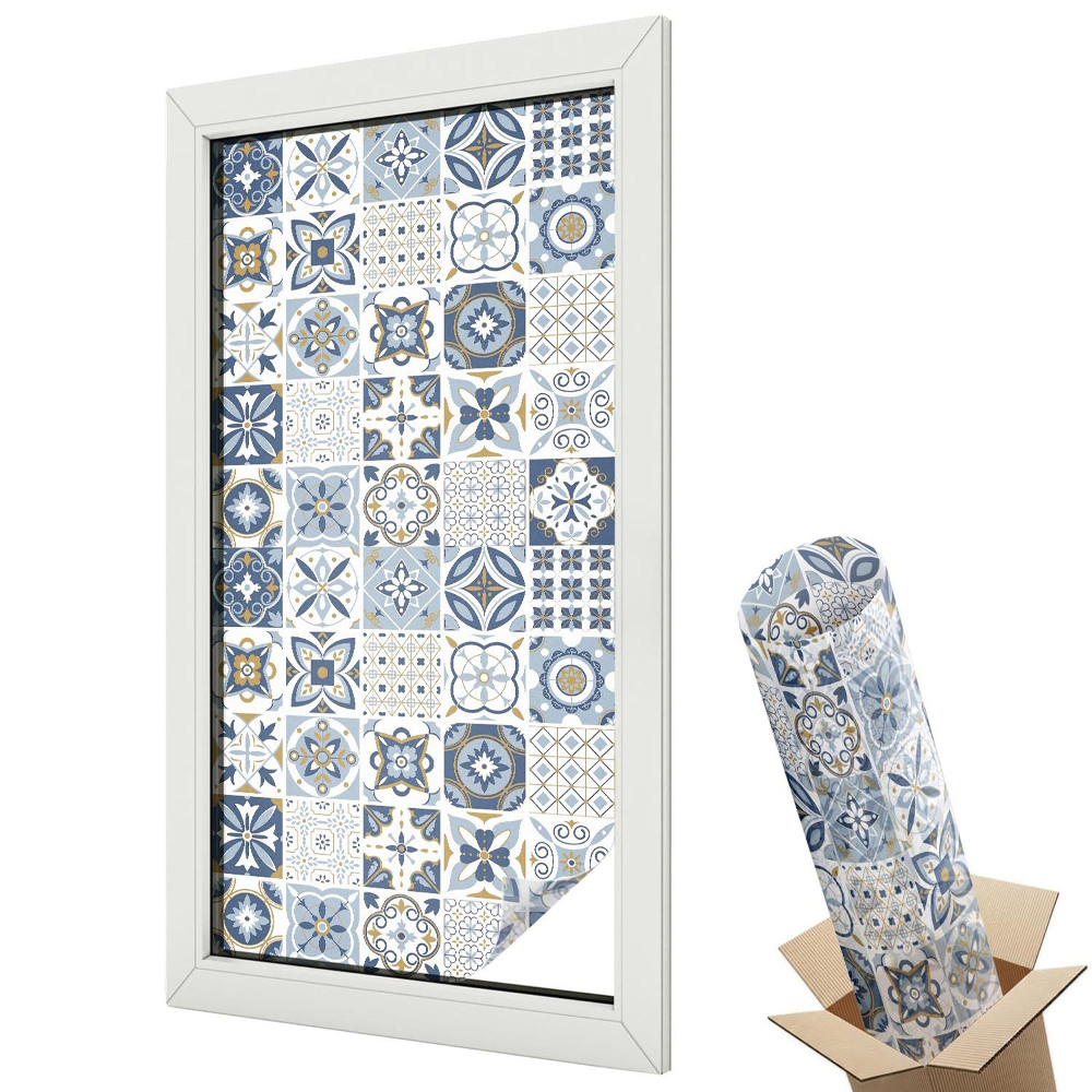 Autocolant geam termopan Plăci de mozaic