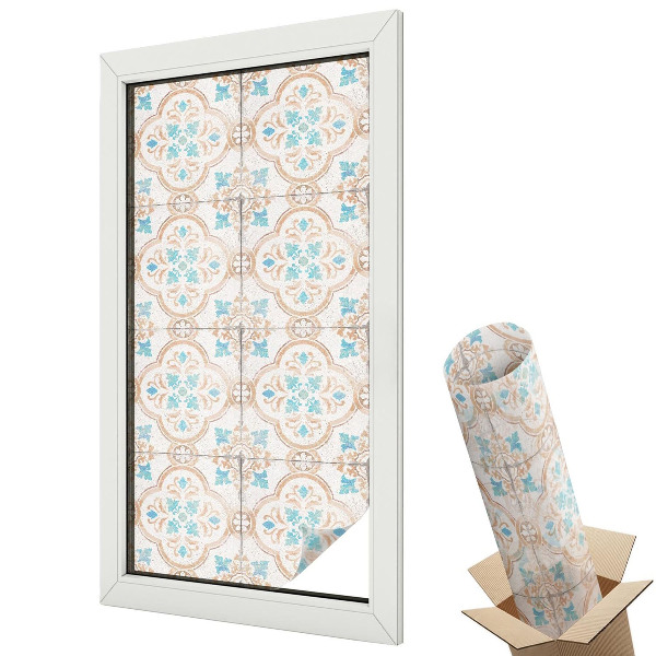 Folie pentru geam plăci rustice