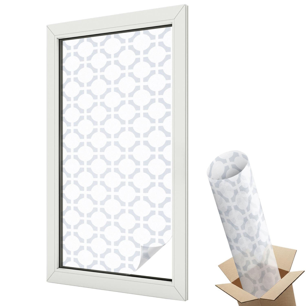 Folie geam protecție solară Eleganță geometrică
