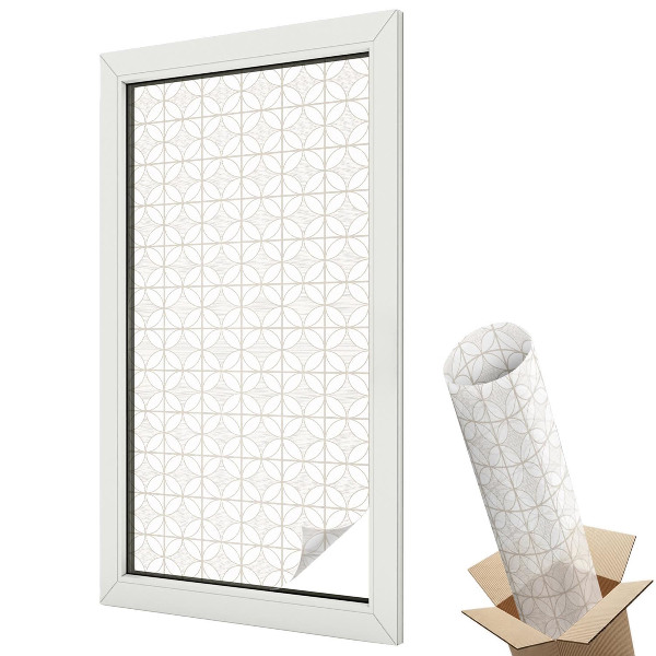 Folie geamuri protecție solară Modele geometrice