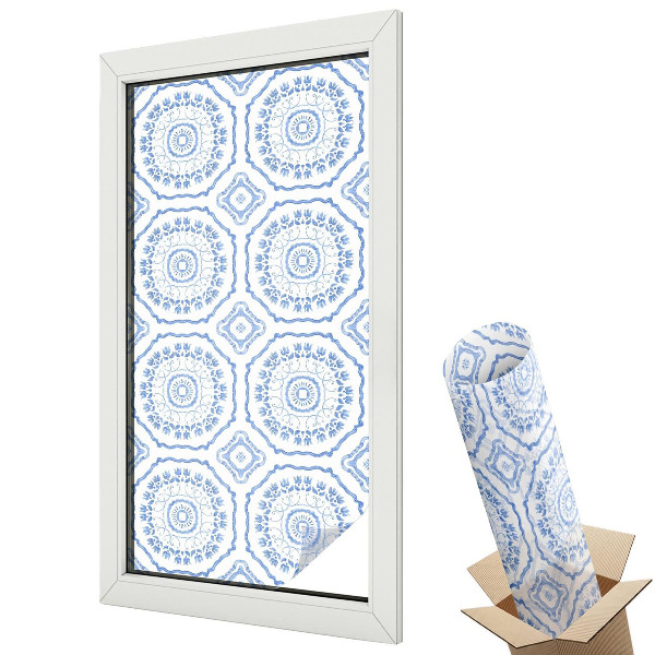 Folie pentru geamuri Ornamente florale