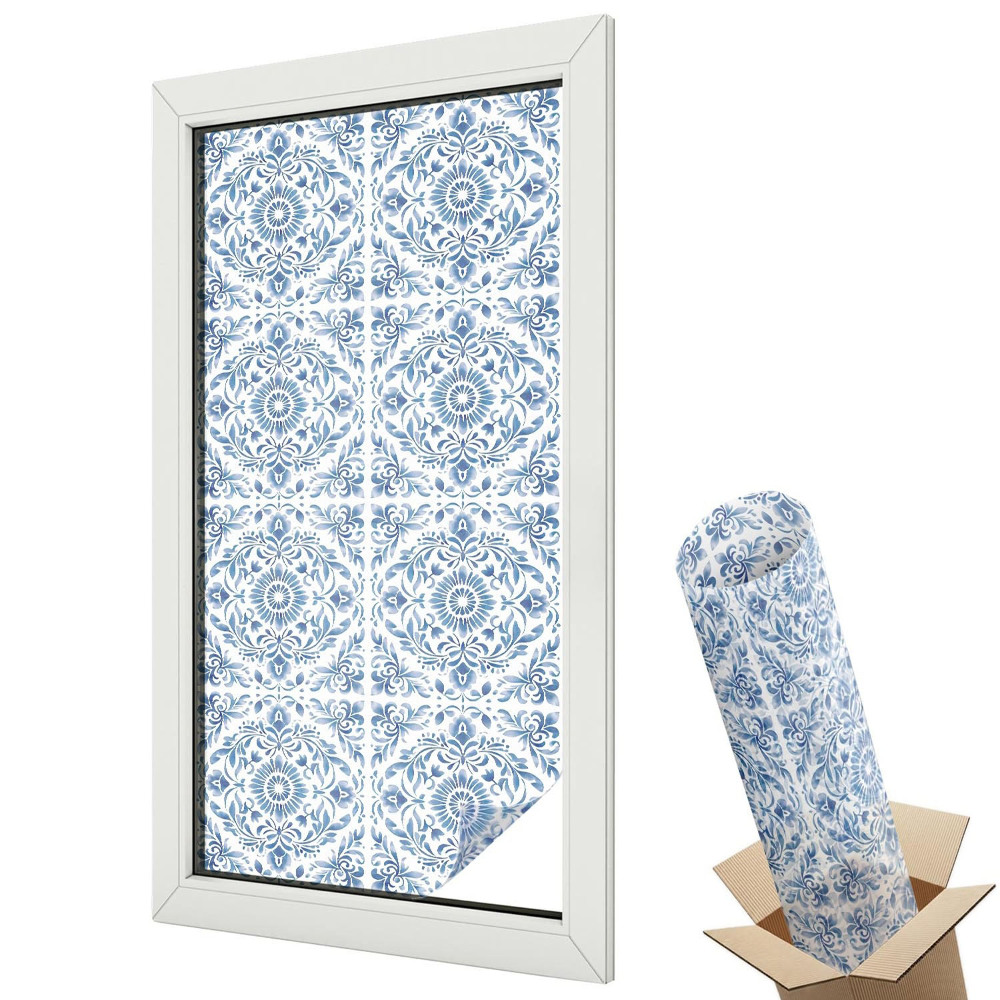 Folie geam protecție solară Ornament floral