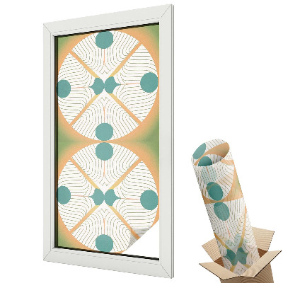 Folie geam protecție solară Armonie geometrică