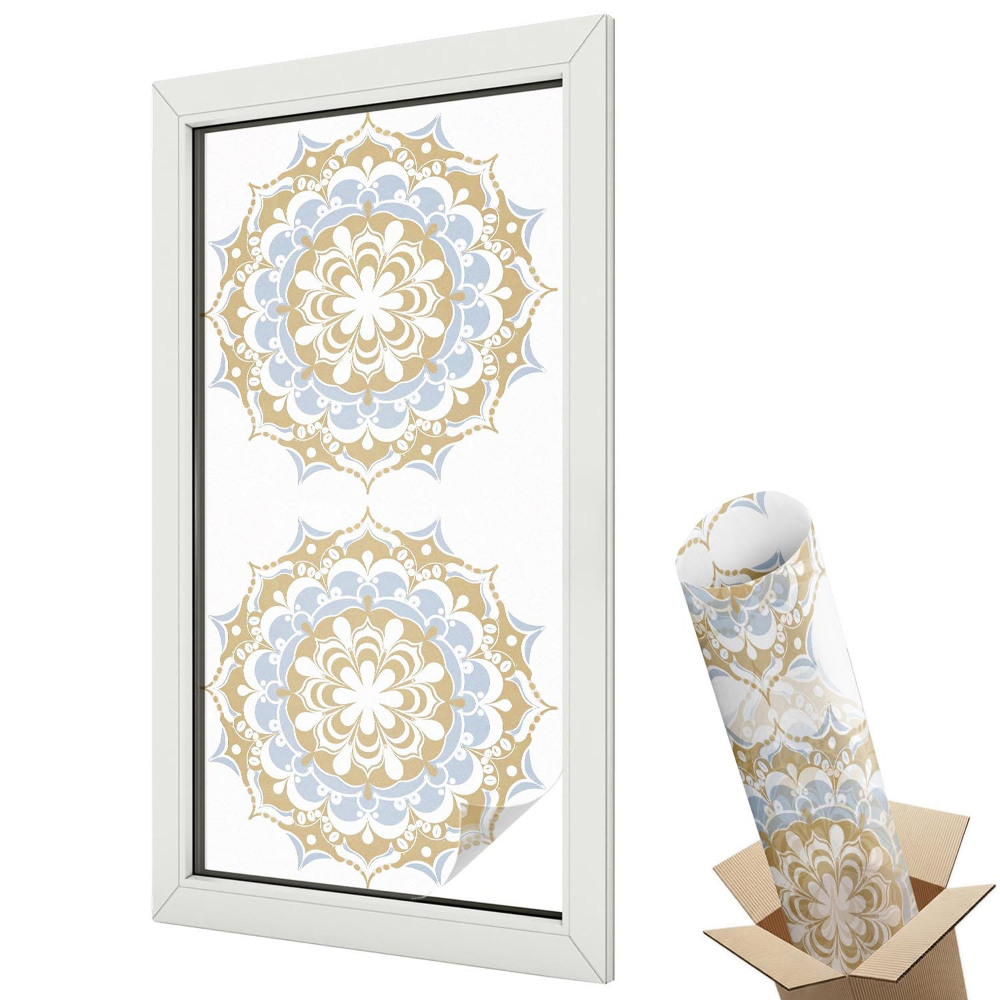 Folie geam protecție solară Mandale boho