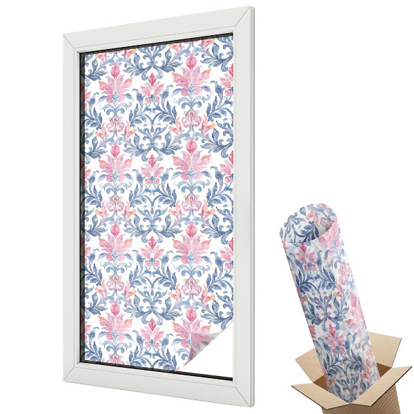 Folie pentru geamuri Simetria florală