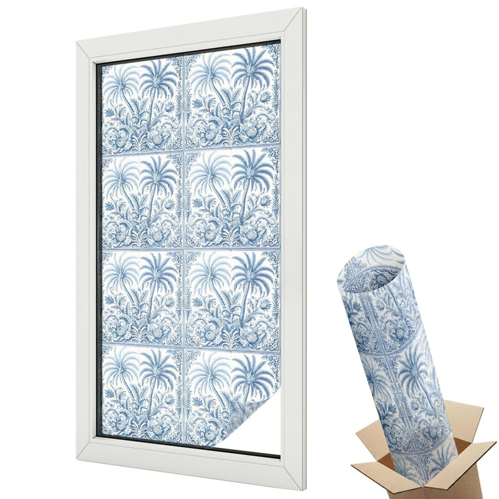 Folie geamuri protecție solară Peisaj tropical