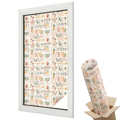 Folie geam protecție solară Modele folclorice