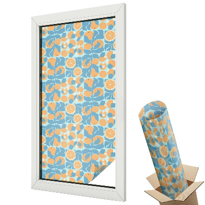 Folie geamuri protecție solară Citrice cu gust de pește