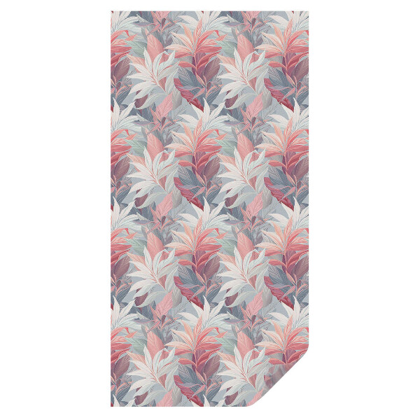 Folie geam protecție solară Frunze de flori