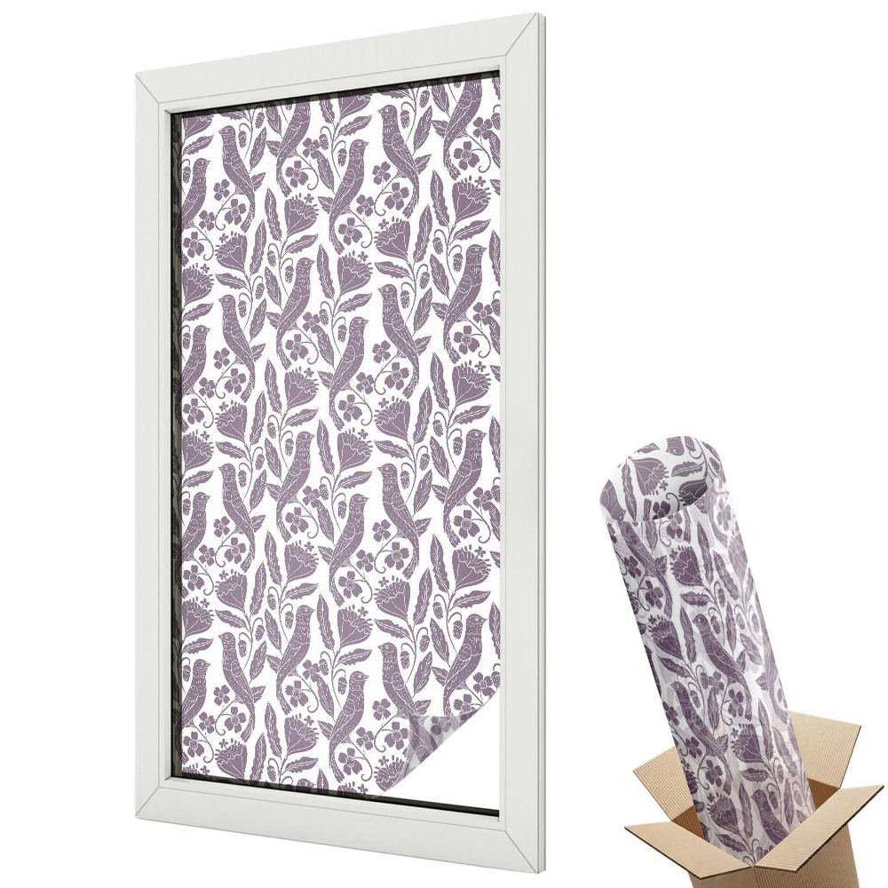 Folie geamuri protecție solară Motive populare