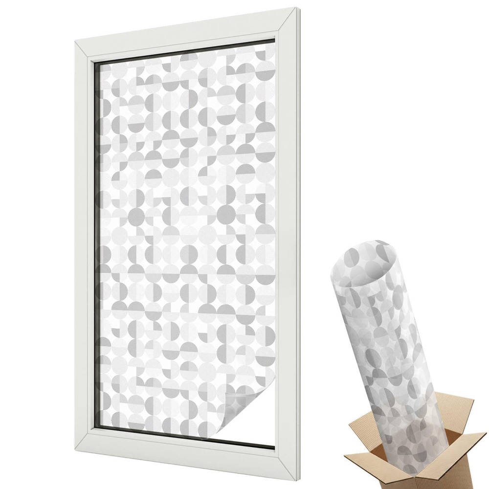 Autocolant geam termopan Modele geometrice