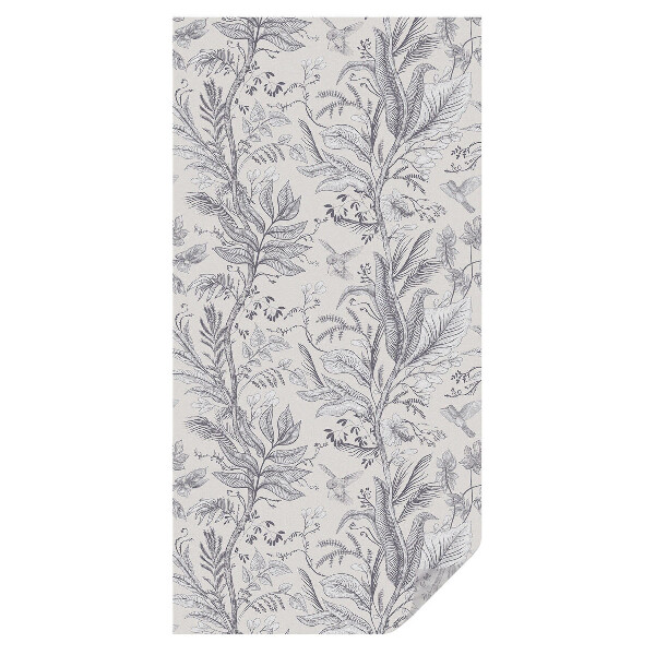 Folie geam protecție solară Frunze și fluturi