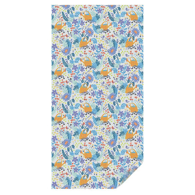 Folie geam protecție solară Motiv vegetal