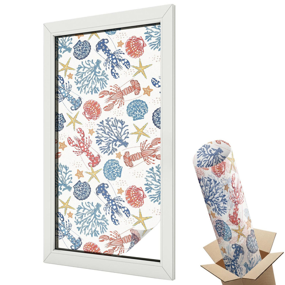 Folie geam protecție solară Corali de raci