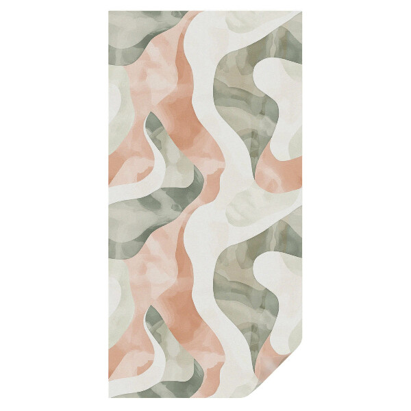 Folie geamuri protecție solară Valuri colorate