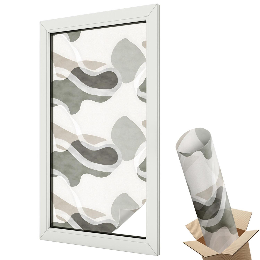 Folie geamuri protecție solară Model organic