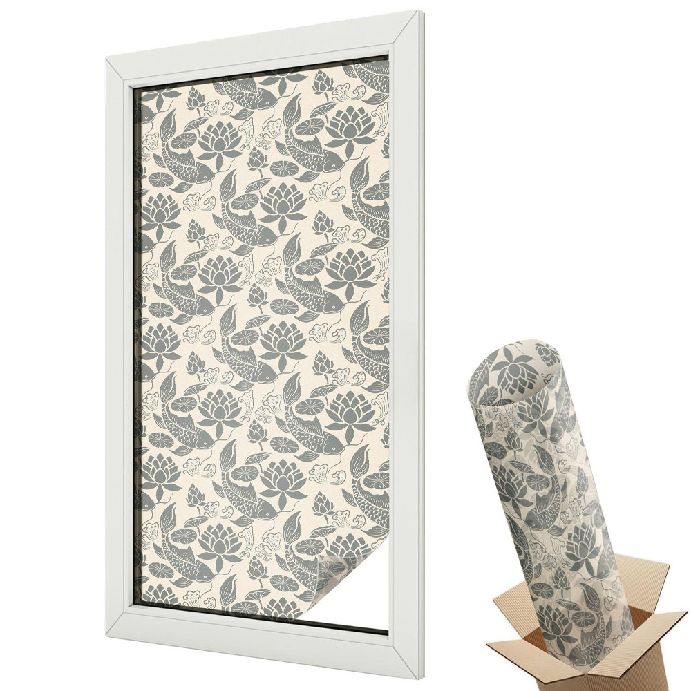 Folie geamuri protecție solară Model oriental