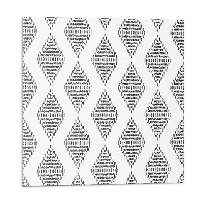 Plăci de vinil Model de diamant într-o grilă