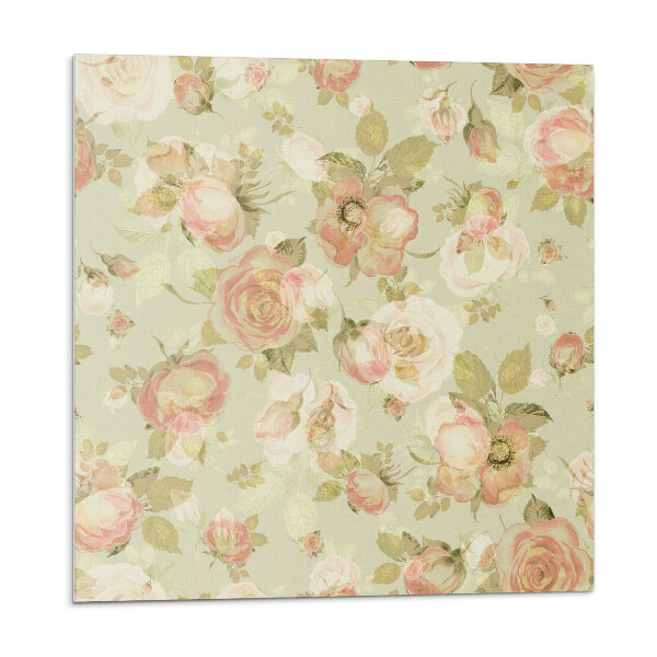 Panouri de vinil PVC Model floral pe fundal