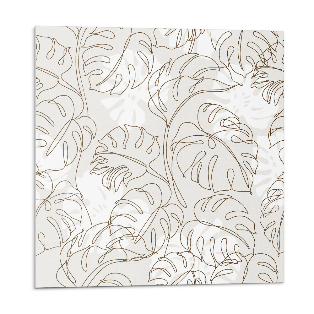 Panouri de vinil PVC Model de frunze liniare