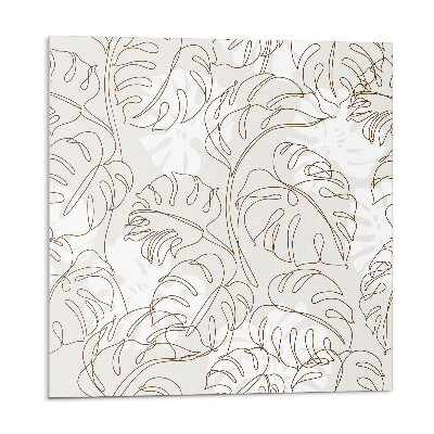 Panouri de vinil PVC Model de frunze liniare