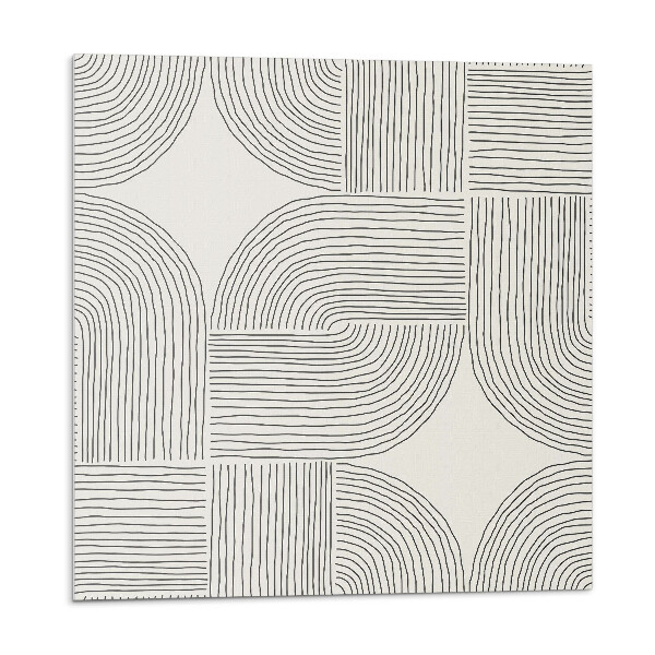 Plăci de vinil Linii geometrice în machetă