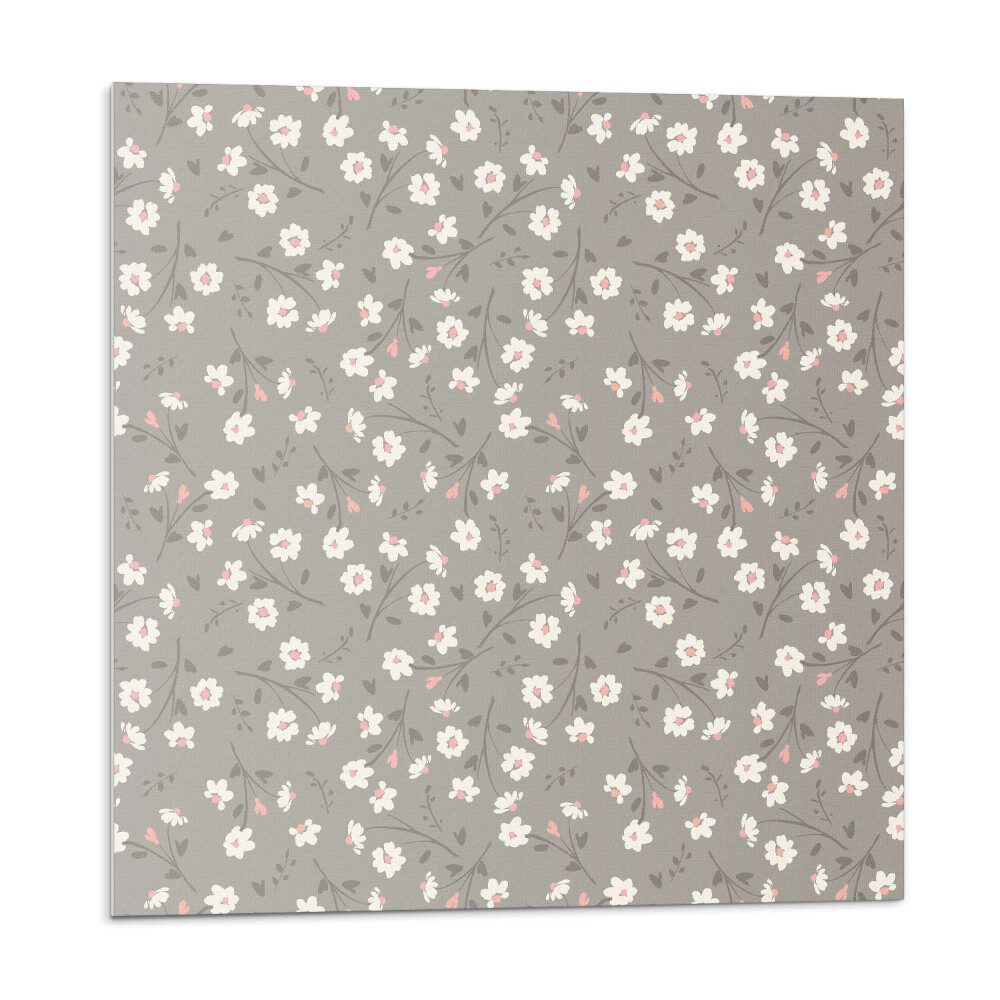 Plăci de vinil Model floral pe fundal