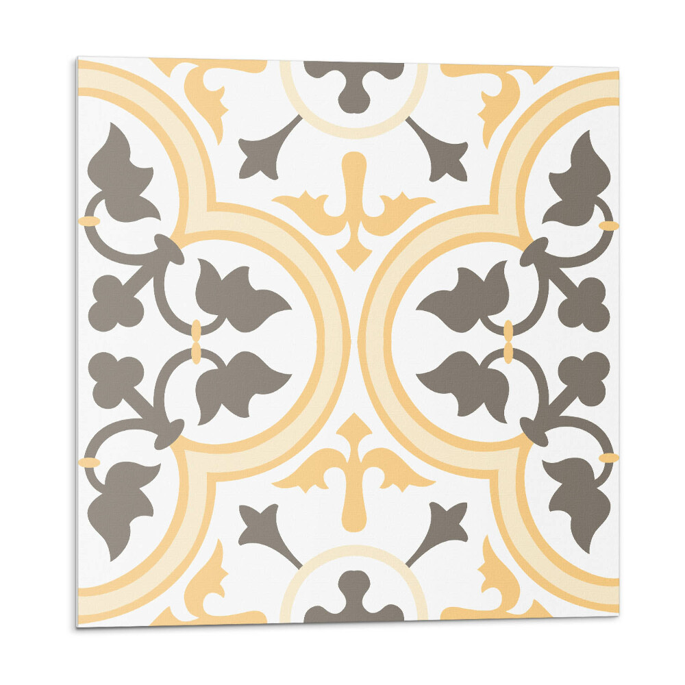 Plăcile de vinil Model de plante pe fundal