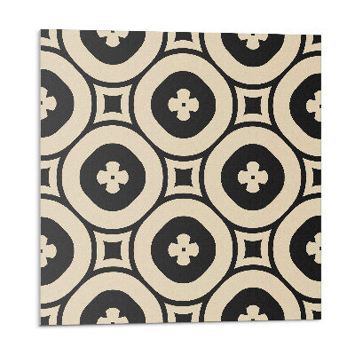 Plăci de vinil Model geometric cu pătrate