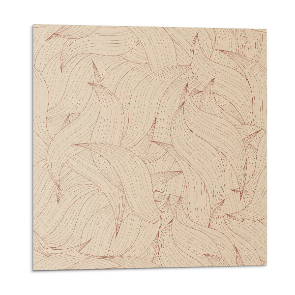 Plăci de vinil Model de linie ondulată