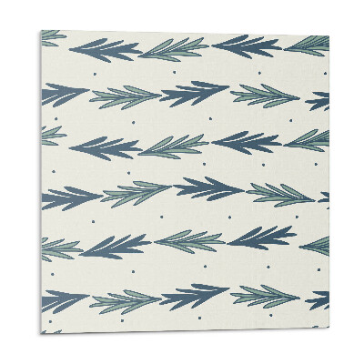 Panouri de vinil PVC Frunze într-un model regulat