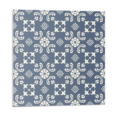 Plăci de vinil Model floral pe fundal