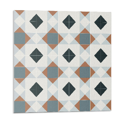 Plăcile de vinil Model geometric de țiglă