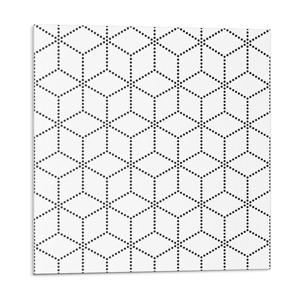 Plăci de vinil Model hexagonal cu puncte