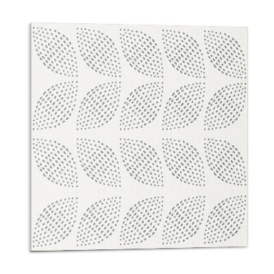 Plăcile de vinil Model de frunze cu puncte