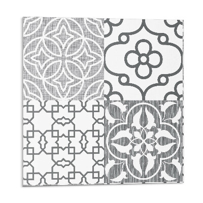 Plăcile de vinil Modele geometrice în machetă