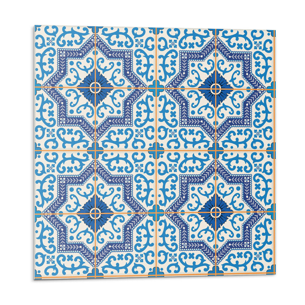 Plăcile de vinil Model de țiglă cu ornamente