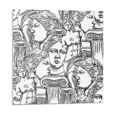 Plăci de vinil Model cu sculpturi clasice