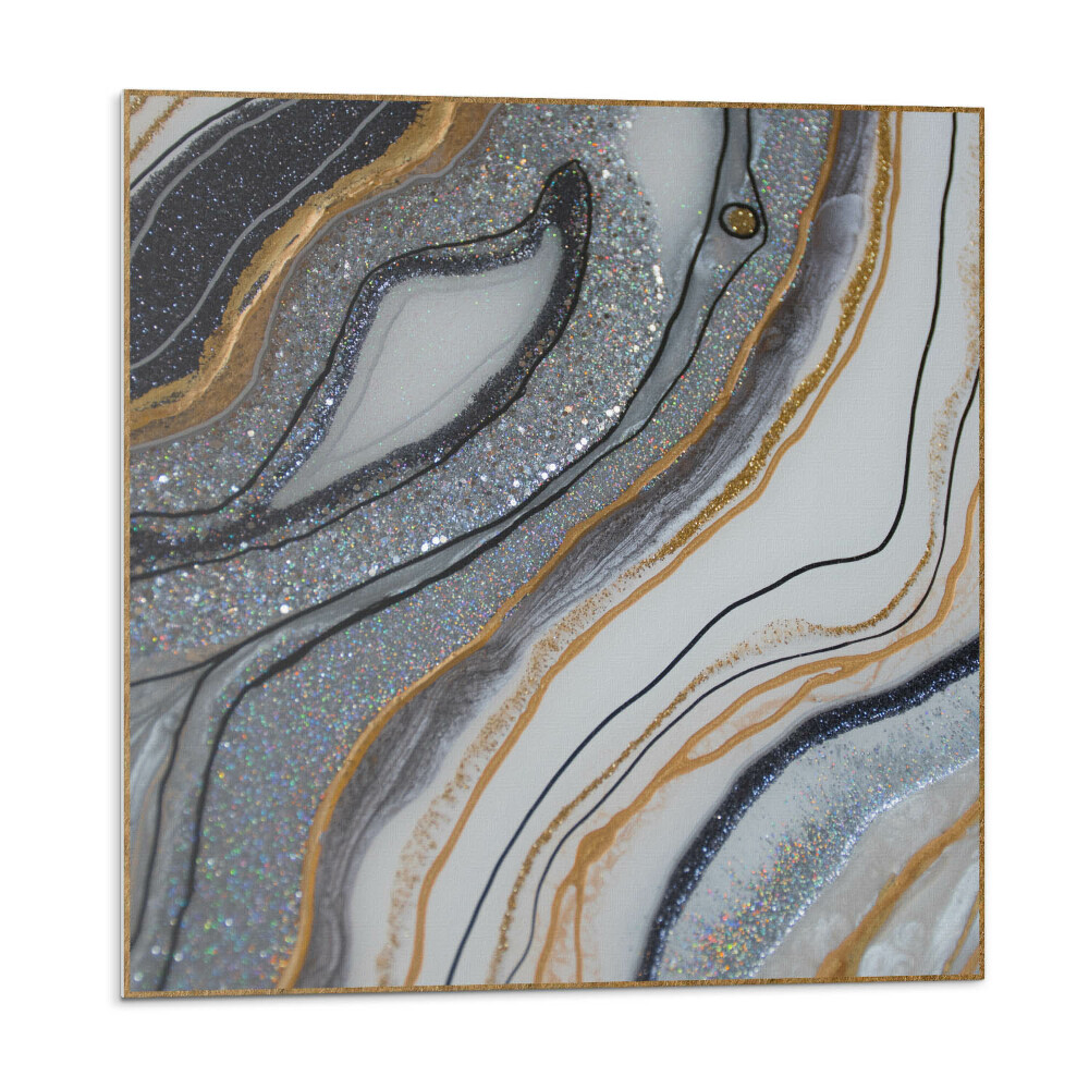 Panouri de vinil PVC Valuri abstracte cu sclipici