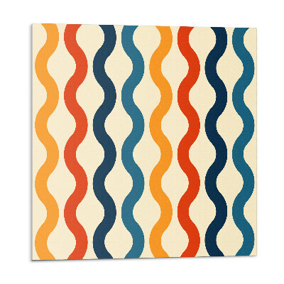 Plăci de vinil Valuri într-un model ritmic