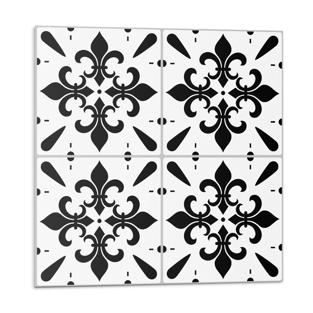 Plăcile de vinil Model cu motive florale